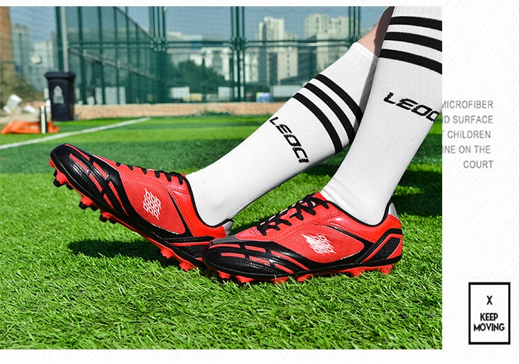 Fabricante ShoeGlobe, mayorista de zapatillas de fútbol de caña baja para entrenamiento deportivo de hombre, para adultos, uñas largas rotas, TF, para niños._voghion.com