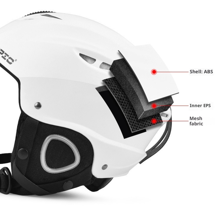 001 Snowboardski voor heren en dames, wintersportset met sneeuwhelm en skibril, kinderveiligheidshelm en -beschermende uitrusting_voghion.com