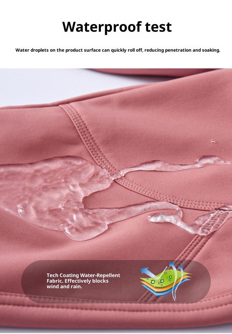 Calças compridas femininas grossas e quentes para atividades ao ar livre, com aquecimento de grafeno, ideais para o inverno. Tamanhos grandes para homens. Forro de lã impermeável._voghion.com