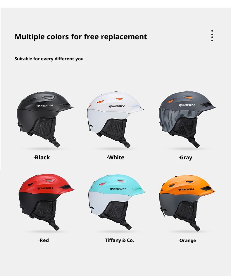 001 Spezial-Skihelm für Damen und Herren, integrierte professionelle Schutzausrüstung für Snowboarden und Skifahren, warm und_voghion.com