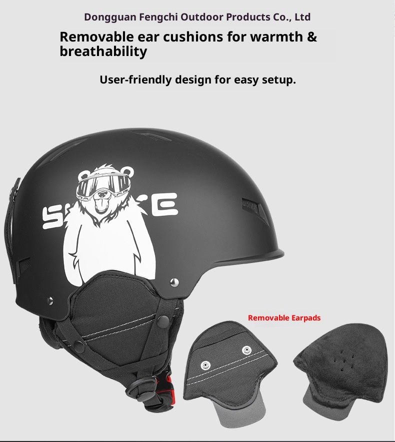 001 2023 Neuer grenzüberschreitender Verkaufsschlager Hersteller Großhandel Skihelm für Erwachsene mit Sturzschutz und Thermofunktion Geeignet für_voghion.com