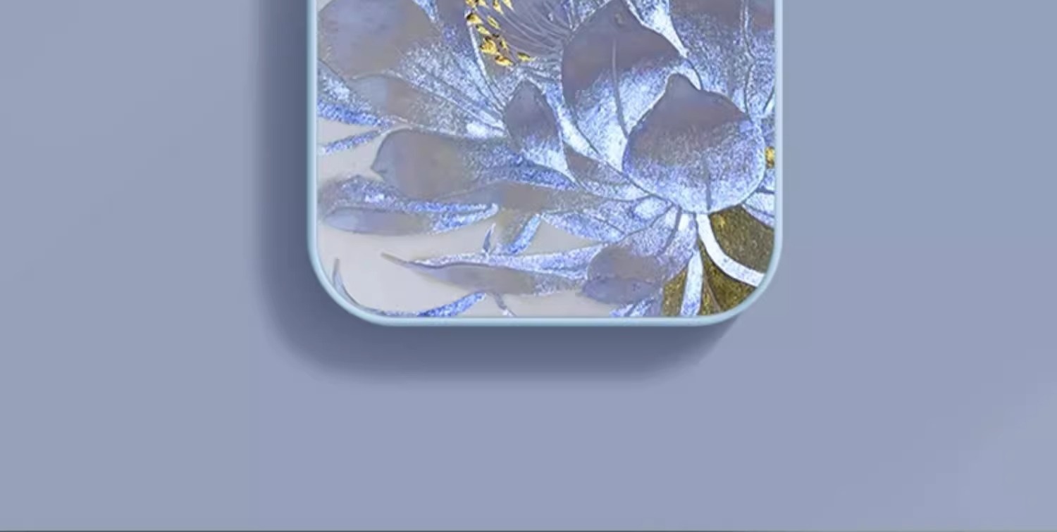 TechGlobe Koi Lotus Suitable For 15 National Trend Phone Case IPhone 13 Pro Liquid 12 Glass 7 High-end Full Coverage_voghion.com