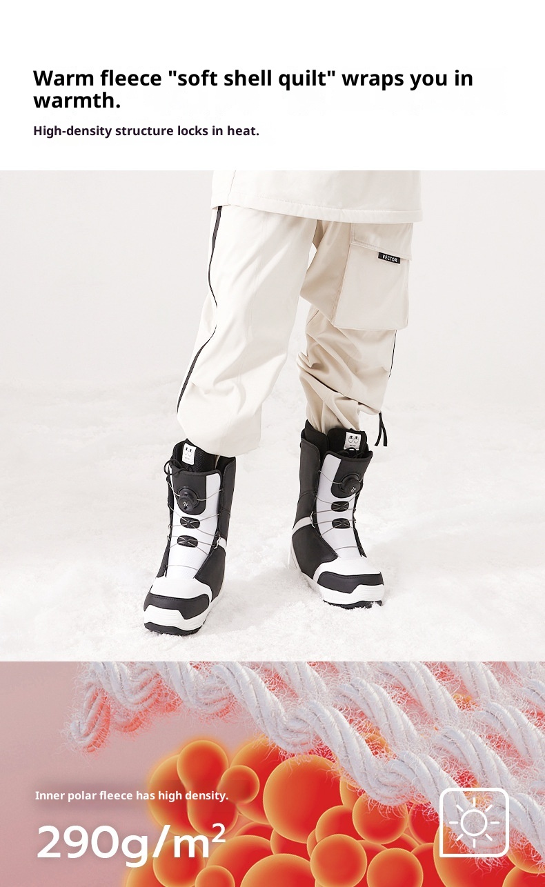 001 VECTOR New Outdoor Ski For Windproof Waterproof Warm Breathable Single Double Board Men And Women Pants Dropshipping_voghion.com