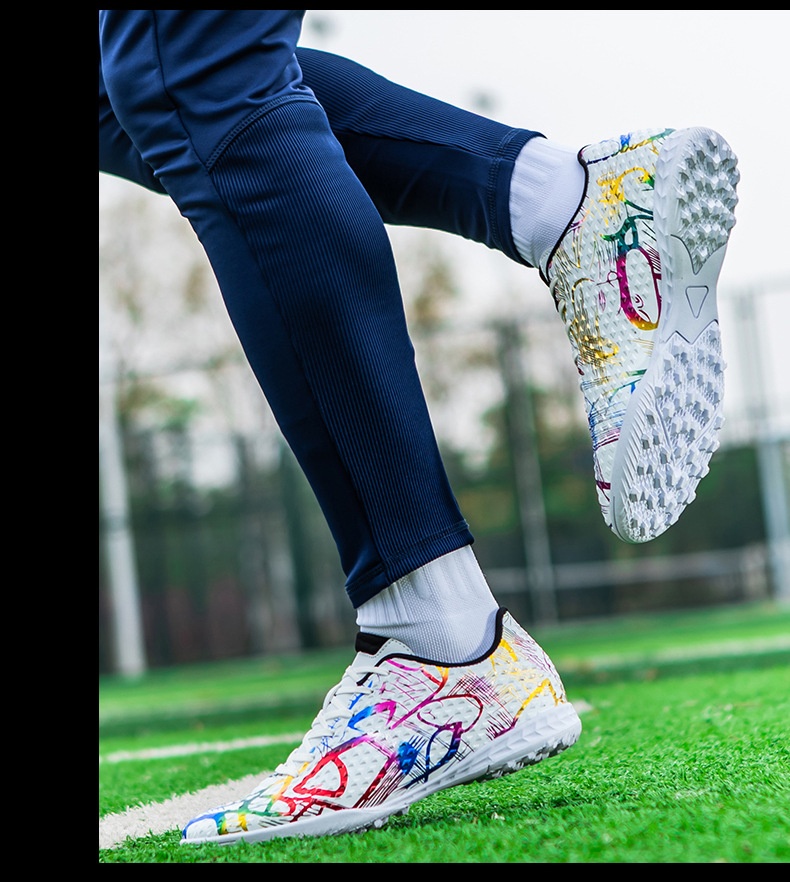 ShoeGlobe Fabrikant Op Voorraad Kinder TF Cats Low Top Nieuwe Studenten Professionele Training Cross-Border Voetbalschoenen_voghion.com