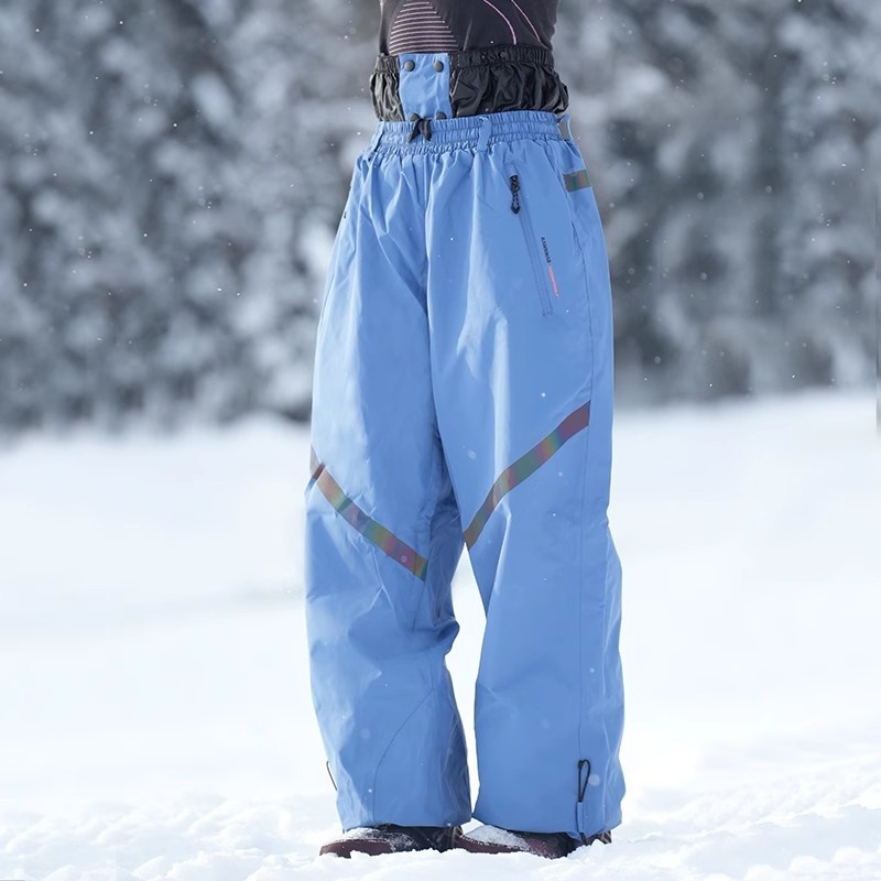 Pantalons de snowboard d'hiver coupe-vent et imperméables pour hommes et femmes, équipement professionnel de ski et de plein air disponible en gros. En stock._voghion.com