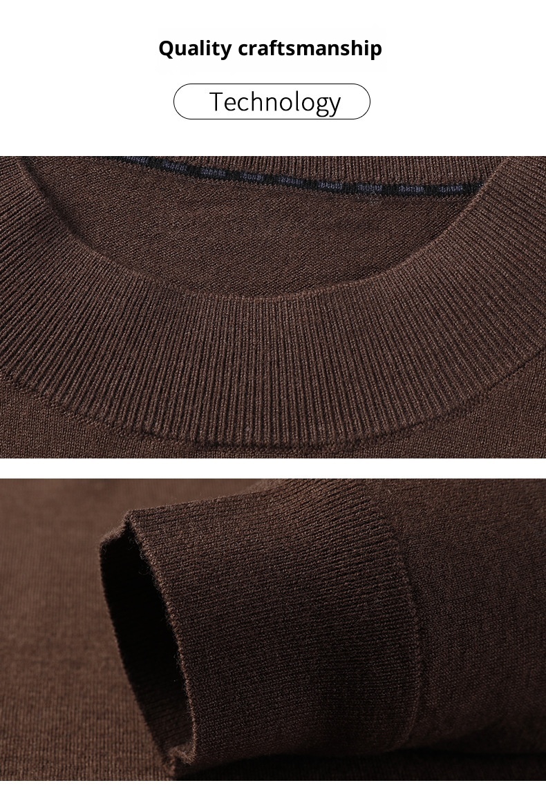 ragazzo ragazzo ragazzo fine filato 100% puro mezzo dolcevita autunno inverno lana puyuan lavabile in lavatrice maglione base camicia sottile parte superiore_voghion.com