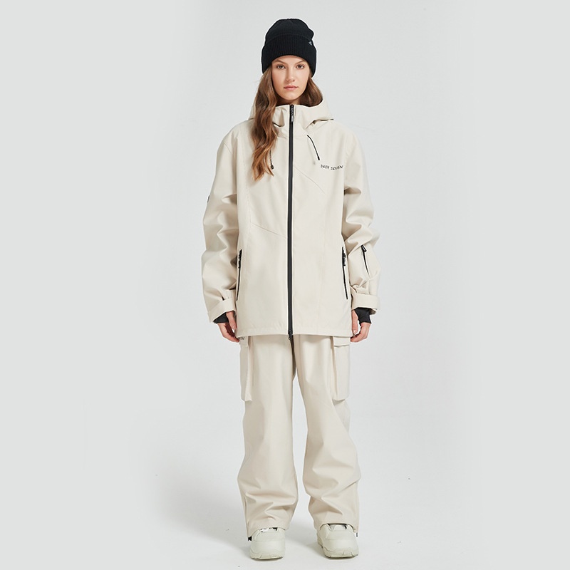 001 3L Suit Set For Women, Unisex Waterproof Breathable Thermal Ski Pants, In Stock, Cold-Proof_voghion.com