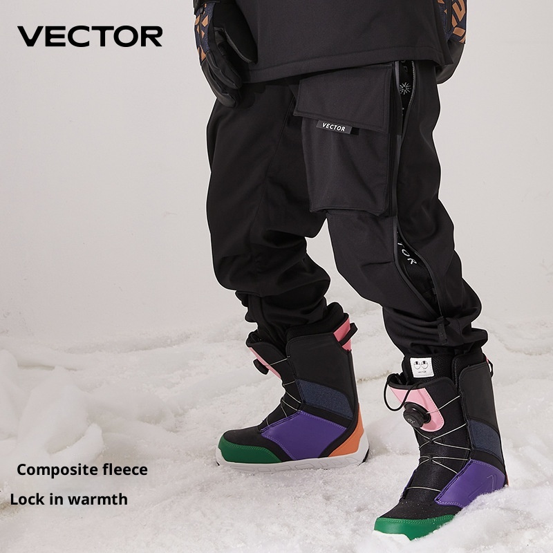 001 VECTOR New Outdoor Ski For Windproof Waterproof Warm Breathable Single Double Board Men And Women Pants Dropshipping_voghion.com