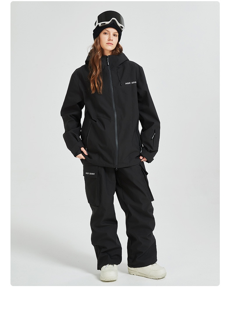 001 3L Suit Set For Women, Unisex Waterproof Breathable Thermal Ski Pants, In Stock, Cold-Proof_voghion.com
