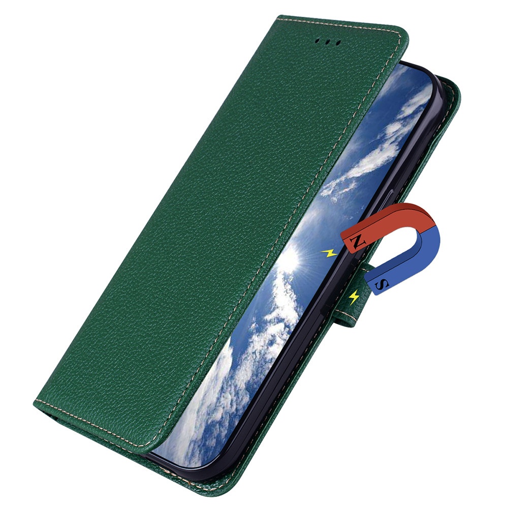 Étui à rabat TechGlobe compatible avec iPhone 16E Pro Max, en cuir, avec fente pour cartes et aimant magnétique, compatible avec Samsung S25 et Xiaomi._voghion.com