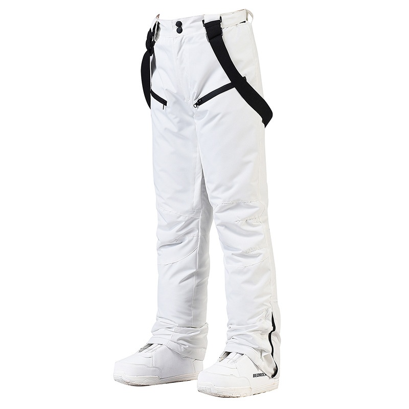 001 New For Men Women With Straps, Winter Windproof, Waterproof, Warm, Thickened Snowboard And Snow Ski Pants_voghion.com
