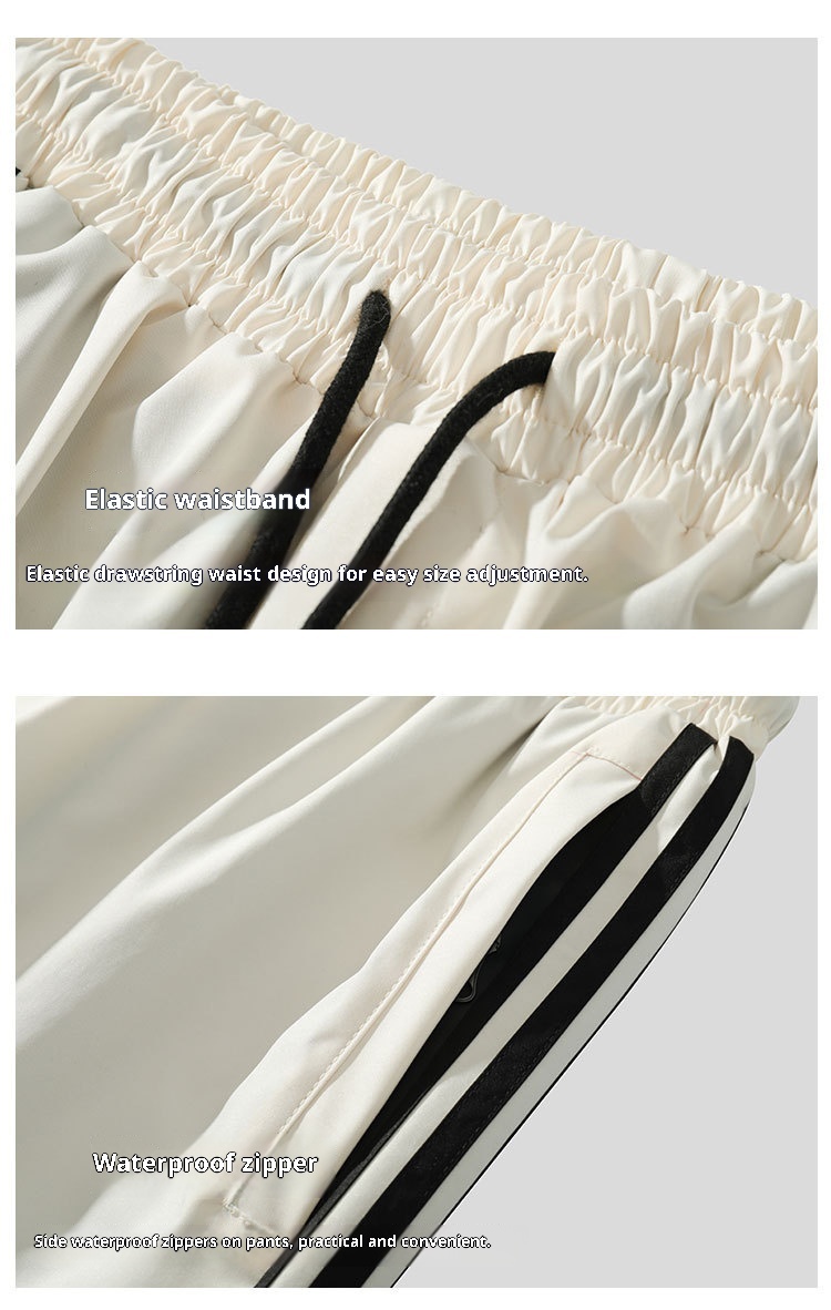 001 Cro-Border Hot-Selling Winter New Three-Stripe Suit Set Waterproof Windproof Stand Collar Jacket Fleece-Lined Ski_voghion.com