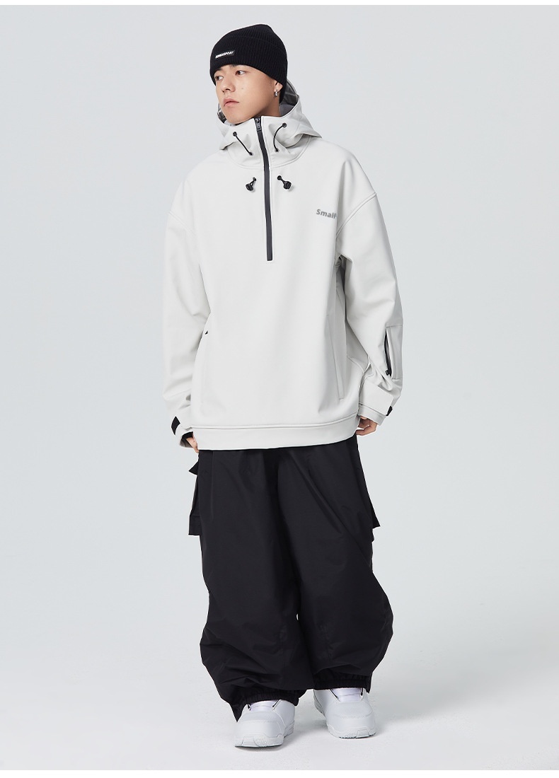 001 SEARIPE Xueyipai 3L Ski For Women And Men, Snowboard Waterproof Windproof Warm Fully Glued Professional Loose Pants_voghion.com