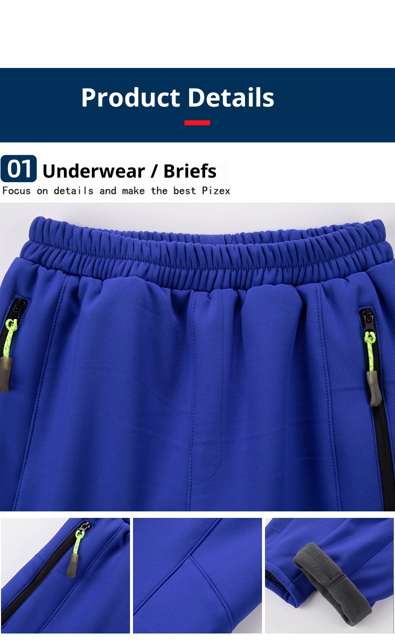 001 Calça Infantil Impermeável para Caminhadas e Esqui, Unissex, Corta-Vento e Quente, Ideal para Atividades ao Ar Livre no Outono e Inverno_voghion.com