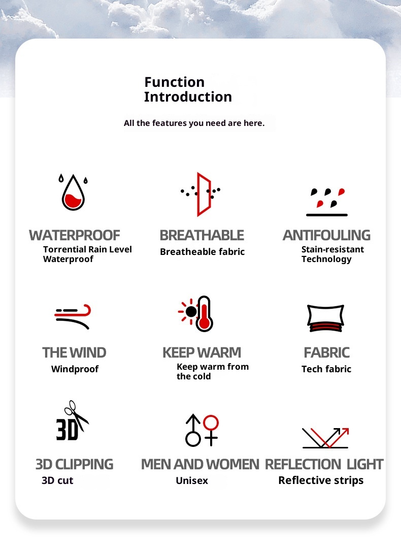 001 New Winter Snowboard Pants For Men, Reflective, Plus Size, Windproof, Waterproof, Breathable, Workwear, Warm Snow Pants,_voghion.com