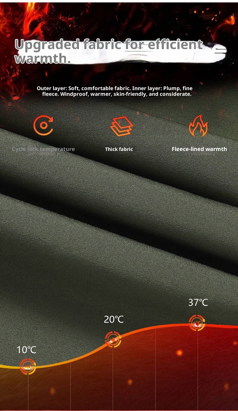 001 Waterproof Windproof Fleece-Lined Thickened Winter Skiing Mountaineering Pants For Men Women, Cold-Resistant And Warm_voghion.com