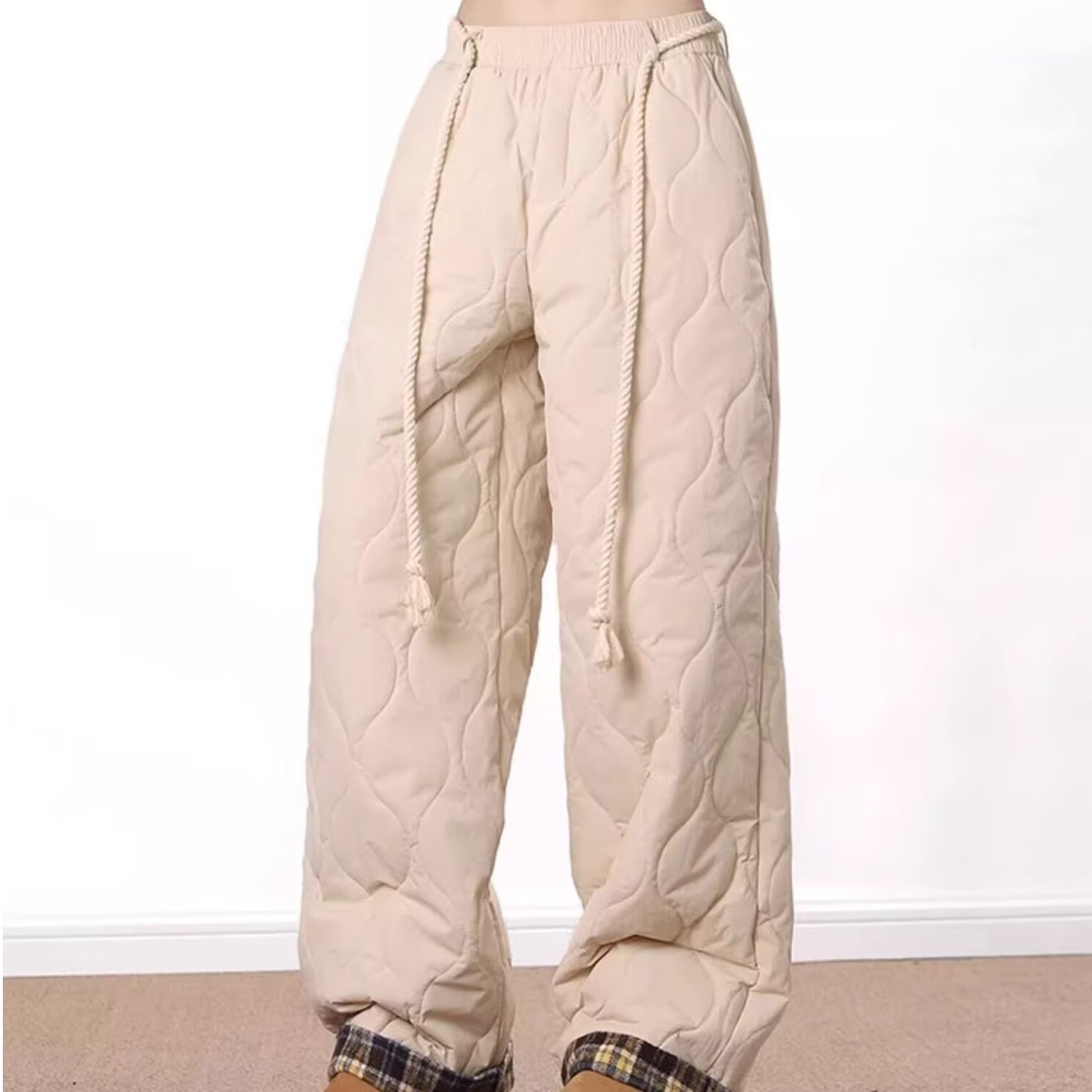 Pantalones de invierno informales, gruesos, impermeables, resistentes al viento y al esquí, de algodón con estampado de calabaza de calidad original (001). Estilo moderno para hombre._voghion.com