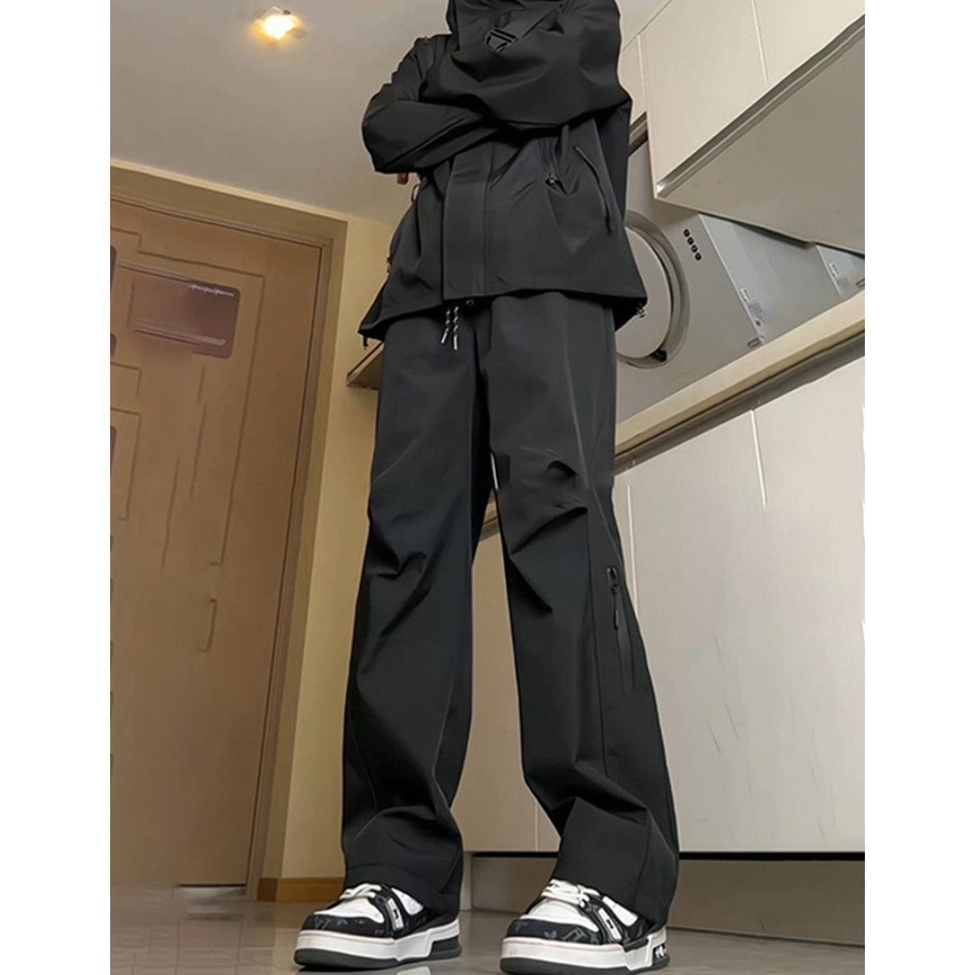 001 Rainstorm Level Waterproof For Men Spring And Autumn Casual Outdoor Sports Hiking American Style Functional Cargo Pants_voghion.com