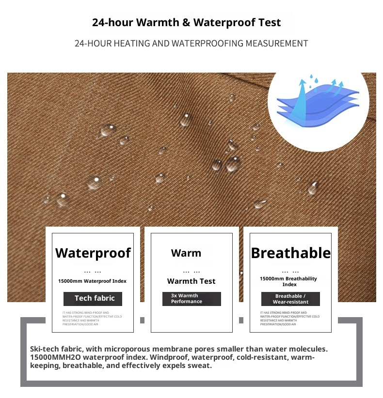 001 Smain New Snow Men, Windproof, Waterproof, Warm, Durable, Leg-Tighten Pants, Jogger Pants For Snowboard And_voghion.com