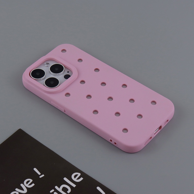 Custodia per telefono con foro esclusiva per il commercio estero transfrontaliero di TechGlobe, compatibile con 15 Pro Max/16, in vendita in Giappone e in Corea_voghion.com