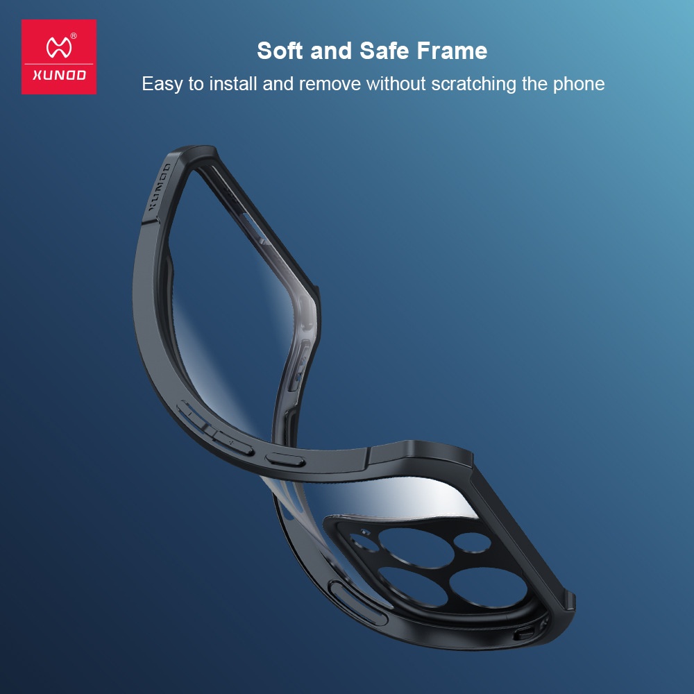 TechGlobe Xundi Phone Compatible With IPhone Protective Cover Shockproof 16 Pro Max Thin Case_voghion.com