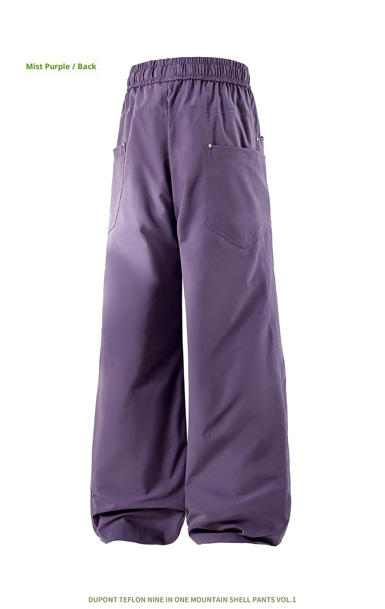 001 Herbst/Winter Softshelljacke Herren Outdoor 3-in-1 Winddicht Wasserdicht Warm Wanderbekleidung Arbeitskleidung Sport Skihose_voghion.com