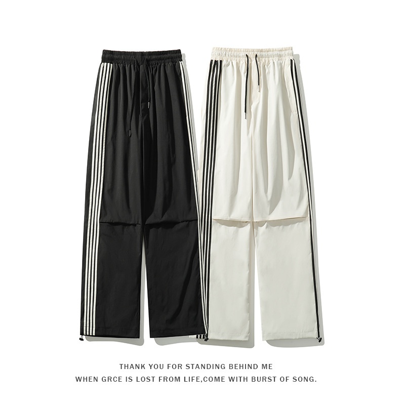 001 Cro-Border Hot-Selling Winter New Three-Stripe Suit Set Waterproof Windproof Stand Collar Jacket Fleece-Lined Ski_voghion.com