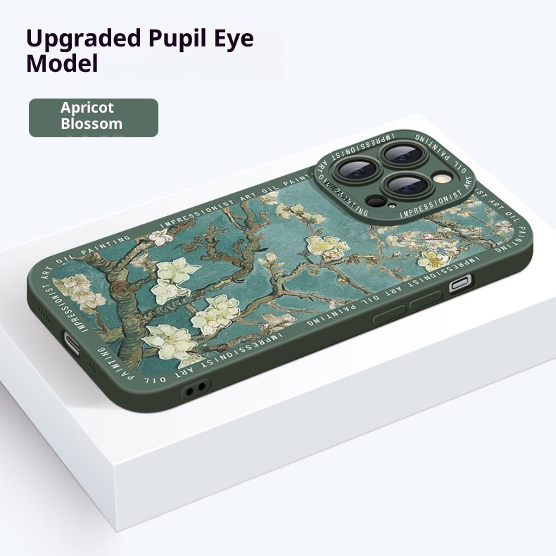 TechGlobe Vintage Compatible With 15 Phone Case Liquid Silicone 12 14 Pro Max Shockproof 13 National Trend Style_voghion.com