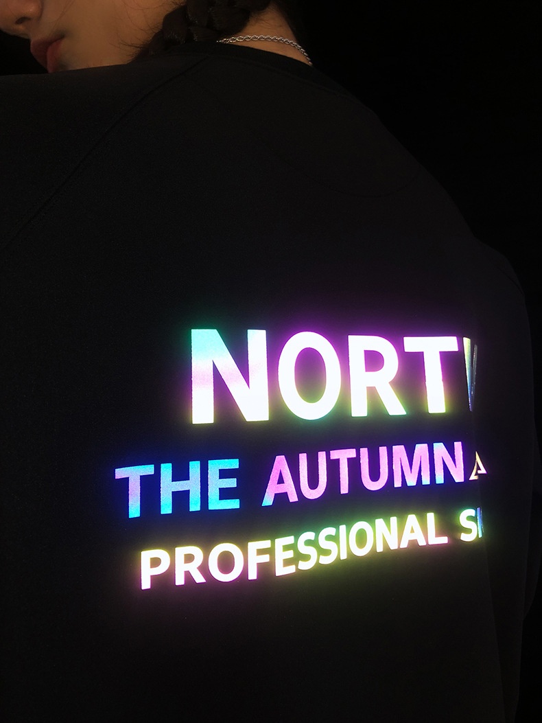 001 Bluza z kapturem, wiatroszczelna, wodoodporna, snowboardowa, narciarska, dla kobiet i mężczyzn, z okrągłym dekoltem, z kolorowym odblaskowym polarem, modne spodnie z szelkami_voghion.com