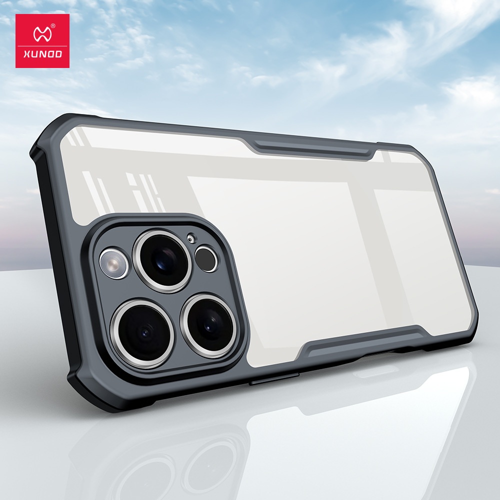 TechGlobe Xundi Phone Compatible With IPhone Protective Cover Shockproof 16 Pro Max Thin Case_voghion.com