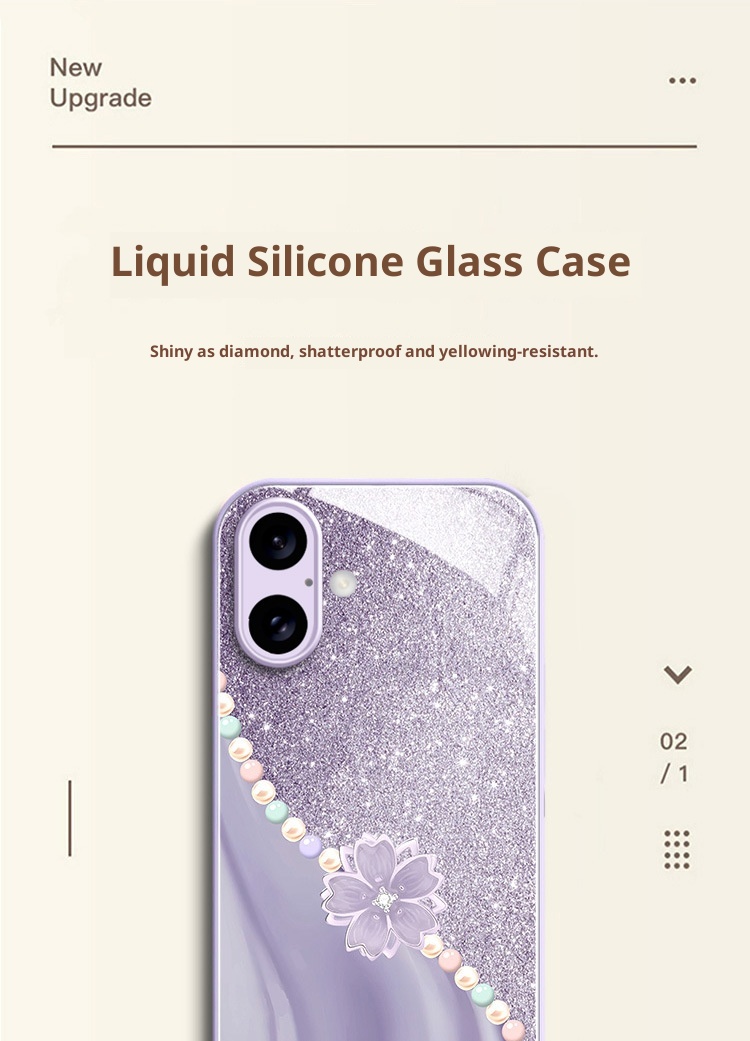 TechGlobe Compatible With Phone Case 16 15 Plus Peach Blossom 14 High-end 13/12 Pro Niche 11_voghion.com