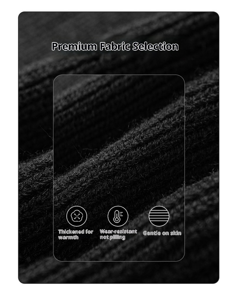 boy Boy Boy Cross-Border Autumn Winter Two-Piece Knitted Sweater Men's Lazy Style Pullover Loose Fit Base Layer_voghion.com