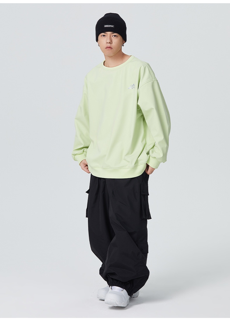 001 SEARIPE Xueyipai 3L Ski For Women And Men, Snowboard Waterproof Windproof Warm Fully Glued Professional Loose Pants_voghion.com