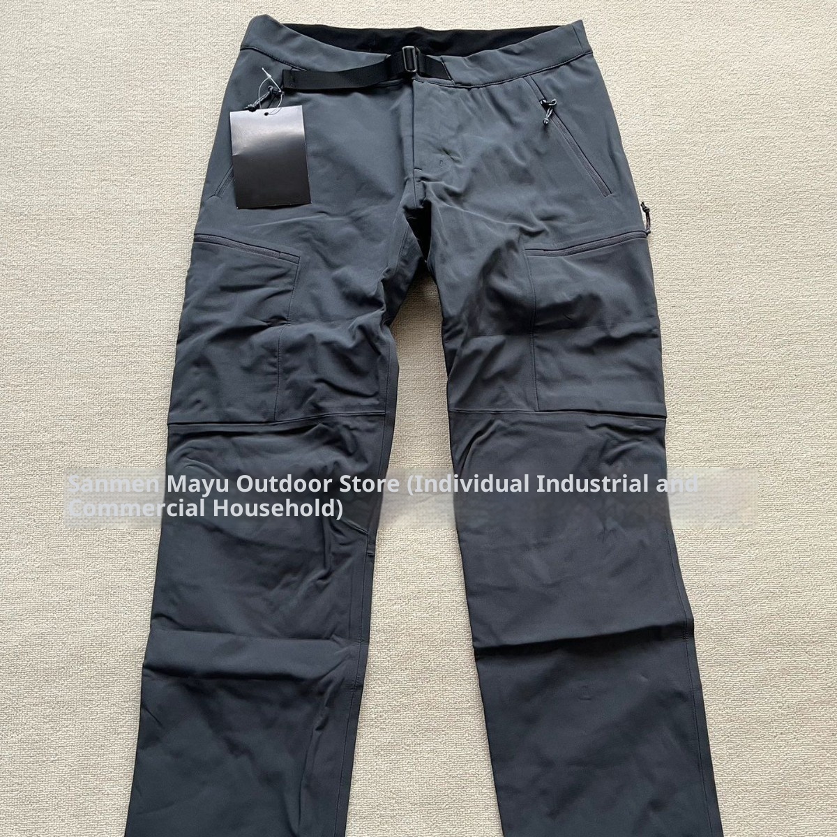 001 Soulful Brand Taizhou Niaojia Gamma Zipper Outdoor Spodnie sportowe Softshell z laminowaną podszewką z polaru_voghion.com