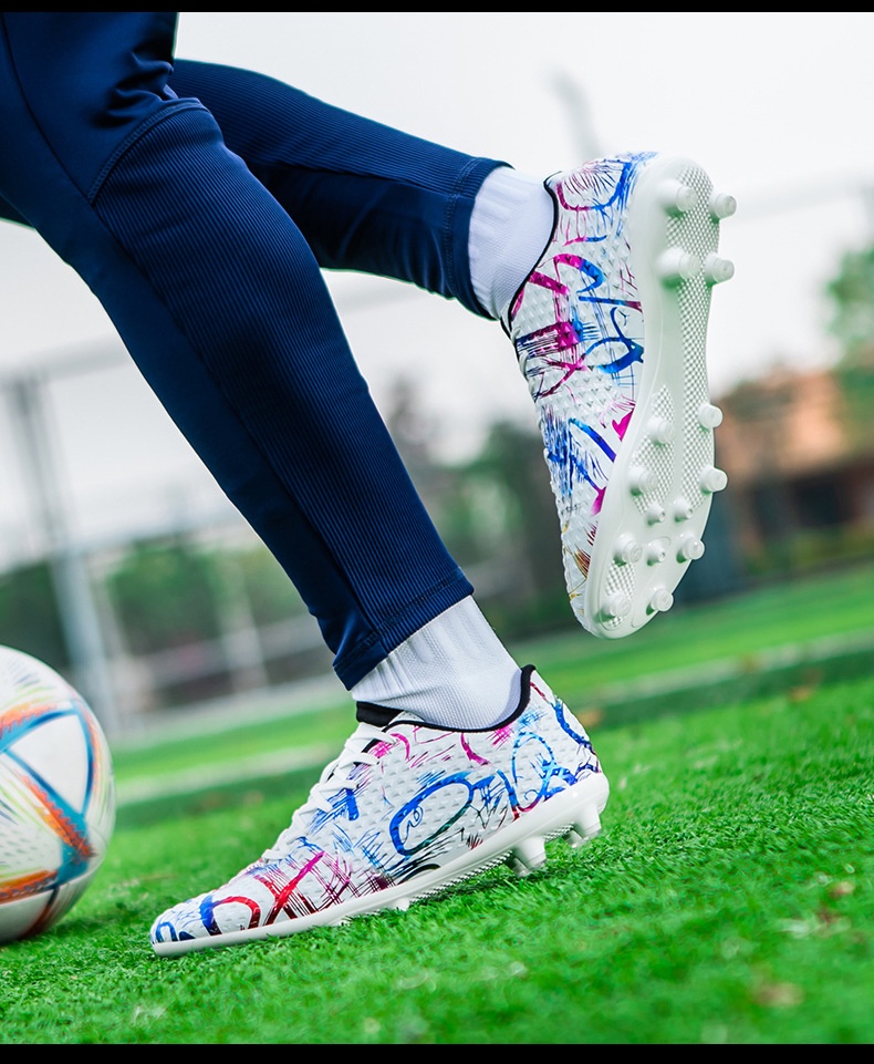 ShoeGlobe Fabrikant Op Voorraad Kinder TF Cats Low Top Nieuwe Studenten Professionele Training Cross-Border Voetbalschoenen_voghion.com