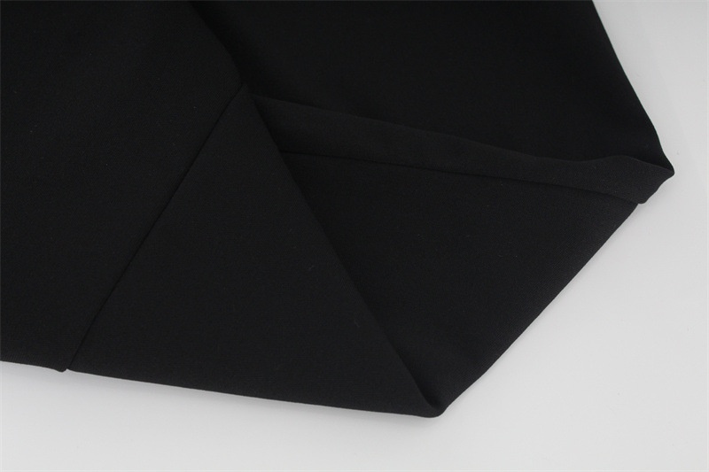 ChicShe KP10457 Europäisch-amerikanisches Damenkleid mit Strasssteinen und Quasten, elegantes, figurbetontes, mittellanges Abendkleid mit Schlitz_voghion.com