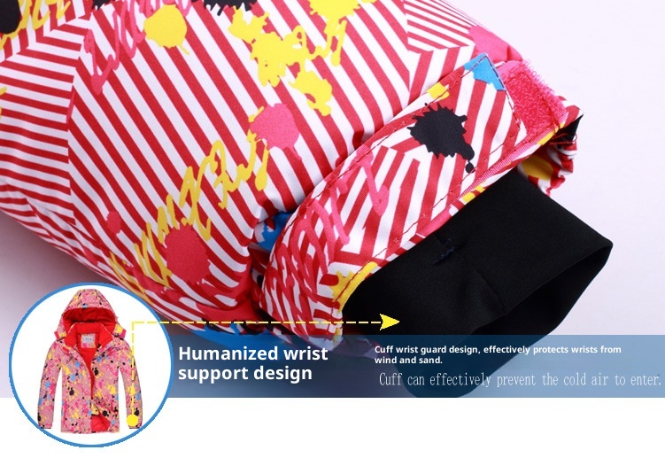 001 Outdoor-Kinderanzug-Set, bestehend aus einem einteiligen Overall für Jungen und Mädchen, winddicht, wasserdicht und warm, mit passender Winter-Skijacke und -hose_voghion.com