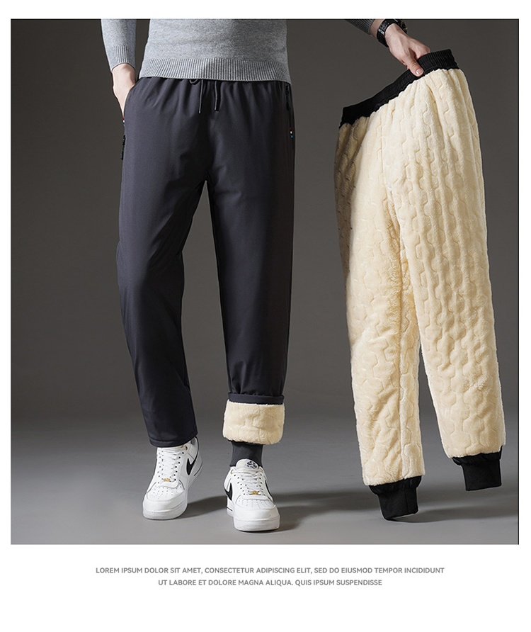 001 Minus 40 Degrees Fleece-Lined Softshell Men Women, Waterproof Windproof Ski Cotton Pants, Warm And Cold-Resistant Pants_voghion.com