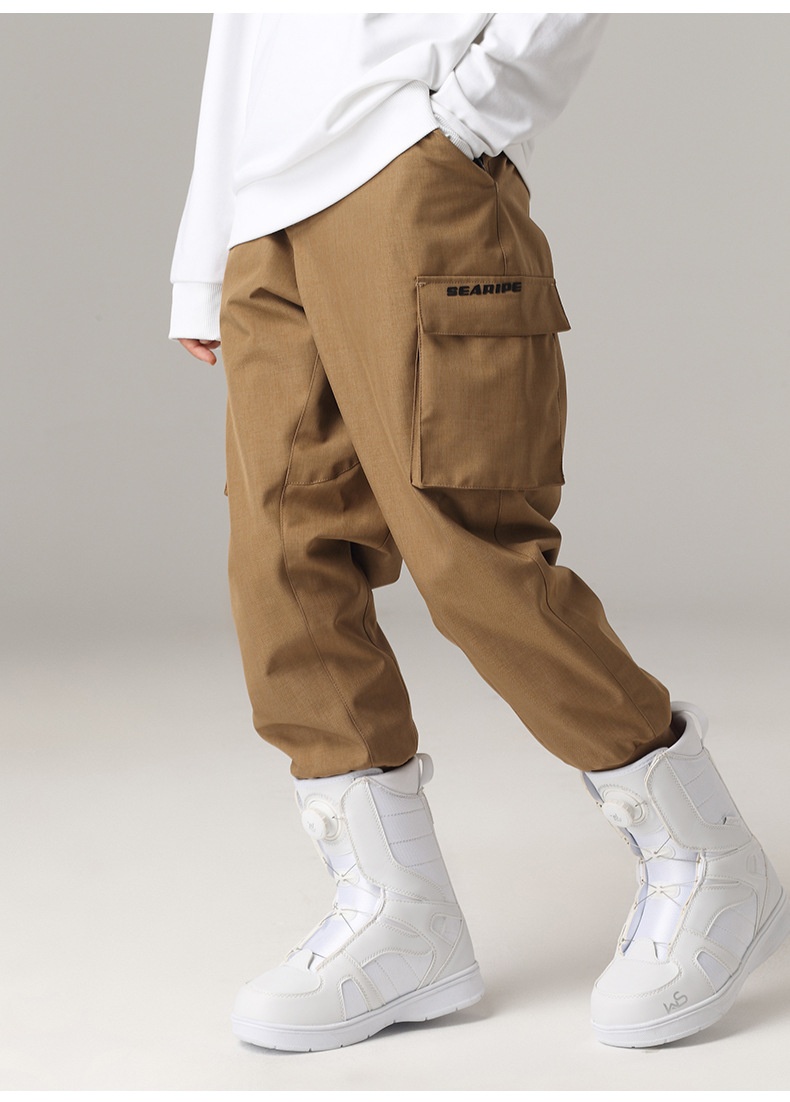 001 Xueyi Pai Double Board Snowboard For Women And Men Waterproof Warm Leggings Pants Ski Suit Korea_voghion.com