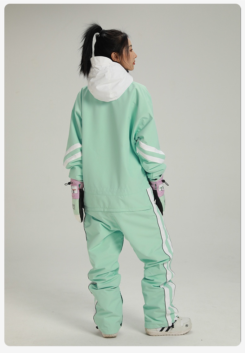 001 Outdoor One-Piece Suit Set For Women, Padded Snowboard Waterproof Men's Double Board Couple Ski Jacket And Pants_voghion.com