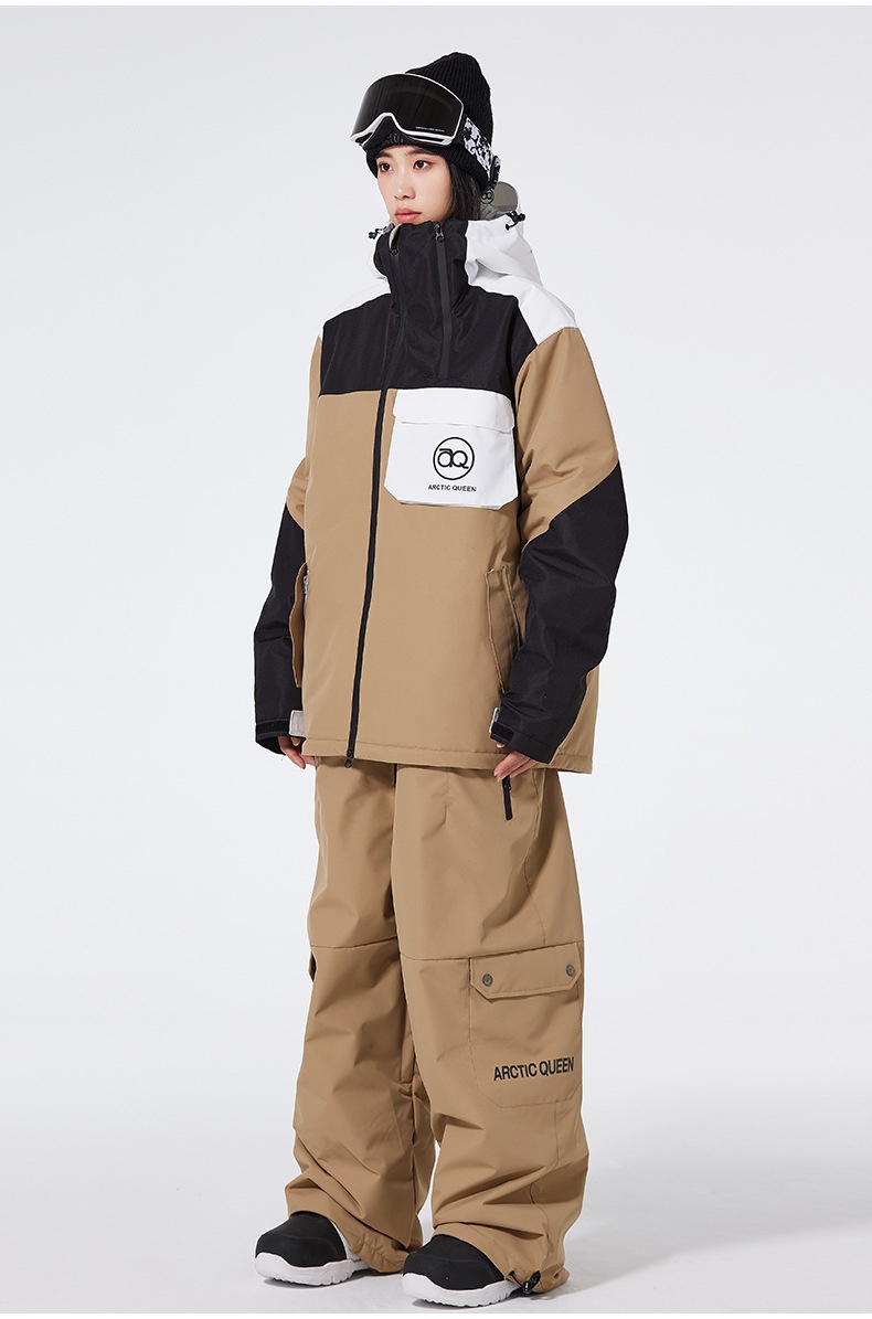 001 Zestaw dla par, męski, damski, zimowy, wodoodporny, ciepły, snowboardowy i narciarski, styl transgraniczny_voghion.com