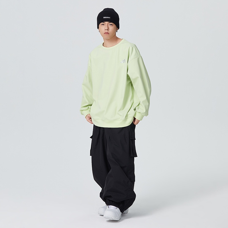 001 SEARIPE Xueyipai 3L Ski For Women And Men, Snowboard Waterproof Windproof Warm Fully Glued Professional Loose Pants_voghion.com