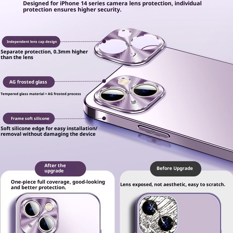 TechGlobe Compatible With 15 Phone IPhone 14 Pro Max New Matte Glass 13 Internet Celebrity Full Coverage Shockproof Case For_voghion.com