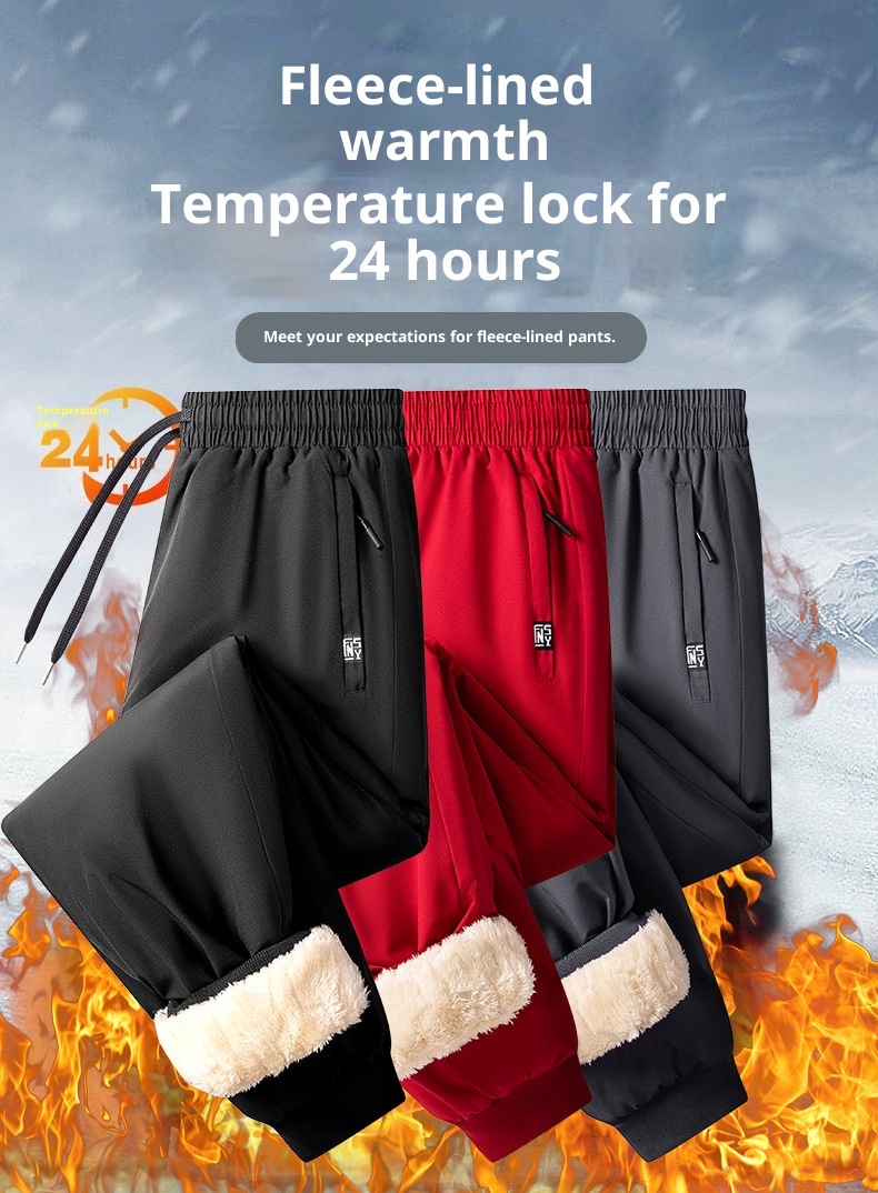 001 Roupa masculina de algodão para atividades ao ar livre, lã de cordeiro impermeável e à prova de vento para o inverno, forrada com lã grossa para esqui no nordeste dos EUA._voghion.com