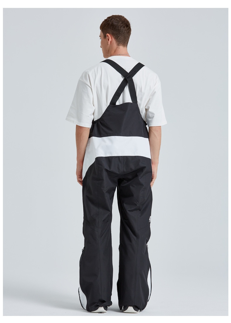 001 2023 Pantaloni da sci invernali alla moda in stile coreano per uomo e donna, impermeabili, caldi e da neve_voghion.com