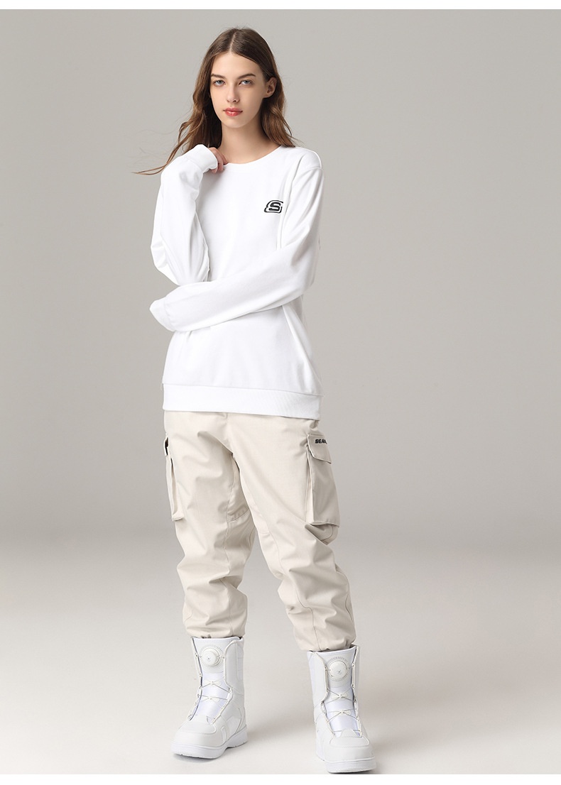 001 Xueyi Pai Double Board Snowboard For Women And Men Waterproof Warm Leggings Pants Ski Suit Korea_voghion.com