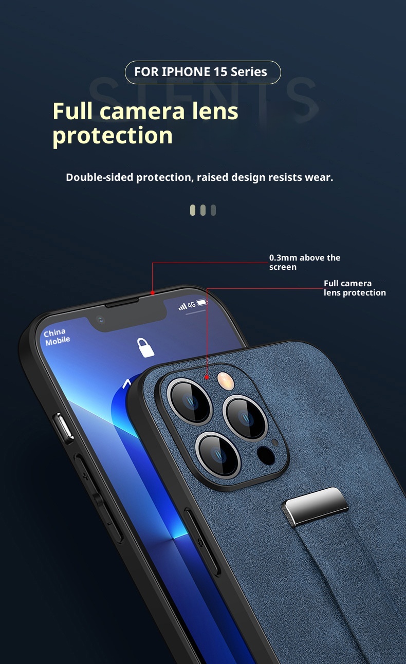 TechGlobe SULADA Trendy Cool Compatible With 15/14/13/12 Phone Case IPhone 15 Pro Max Leather Cover_voghion.com