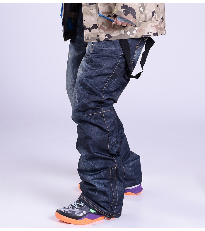 001 Winter-Jeans für Damen und Herren, Snowboard- und Skihose, winddicht, warm, gefüttert, neues Design_voghion.com