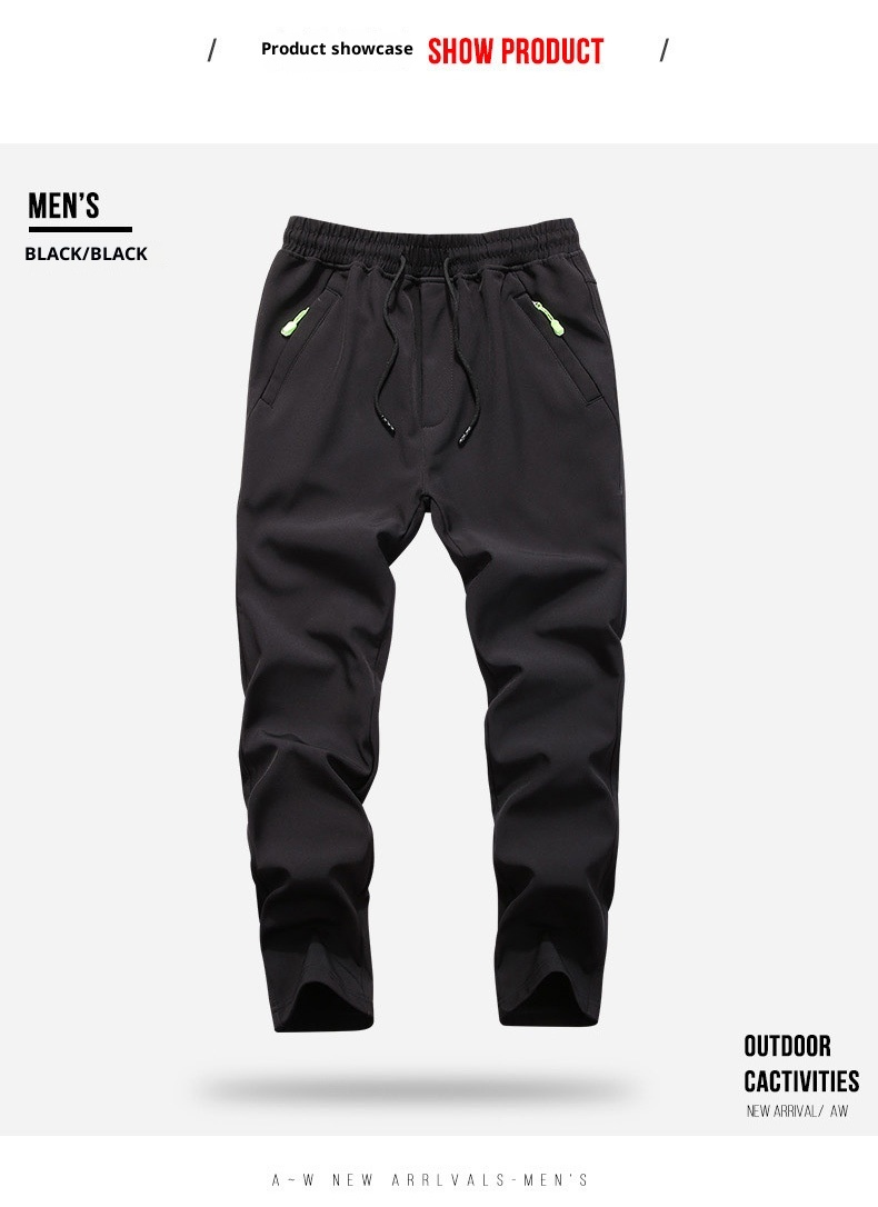 001 Tybetańskie spodnie typu softshell dla mężczyzn i kobiet, do wędrówek na świeżym powietrzu, z podszewką z polaru, pogrubione, wodoodporne, odporne na zużycie,_voghion.com