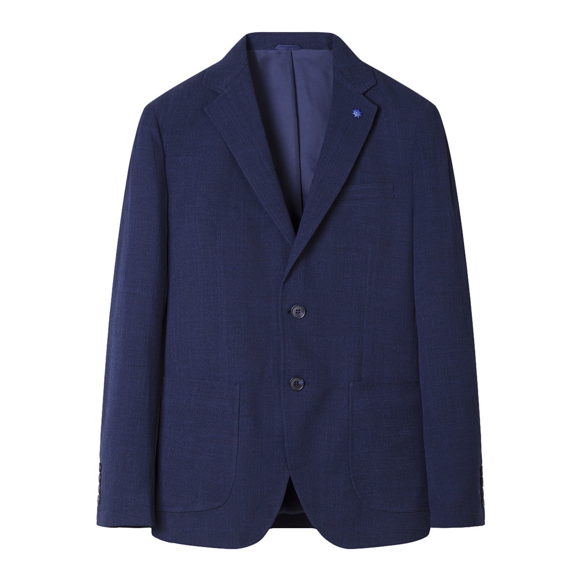 QFV507045555501<2 QFV507045555501<2 Nuovo marchio, etichetta tagliata, primavera e autunno, da uomo, colletto piatto, trendy, casual, da tutti i giorni, blazer singolo 055_voghion.com